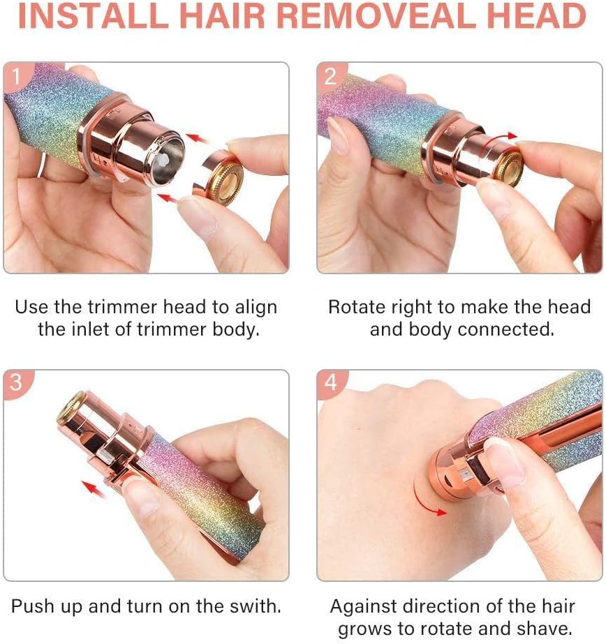 Smooth Skin + Sharp Brows 💁‍♀️ | 2-in-1 Trimmer 🔌⚡