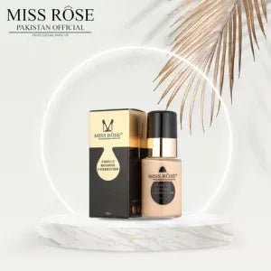 Miss Rose Purely Natural Foundation – Long-Lasting, Full Coverage,